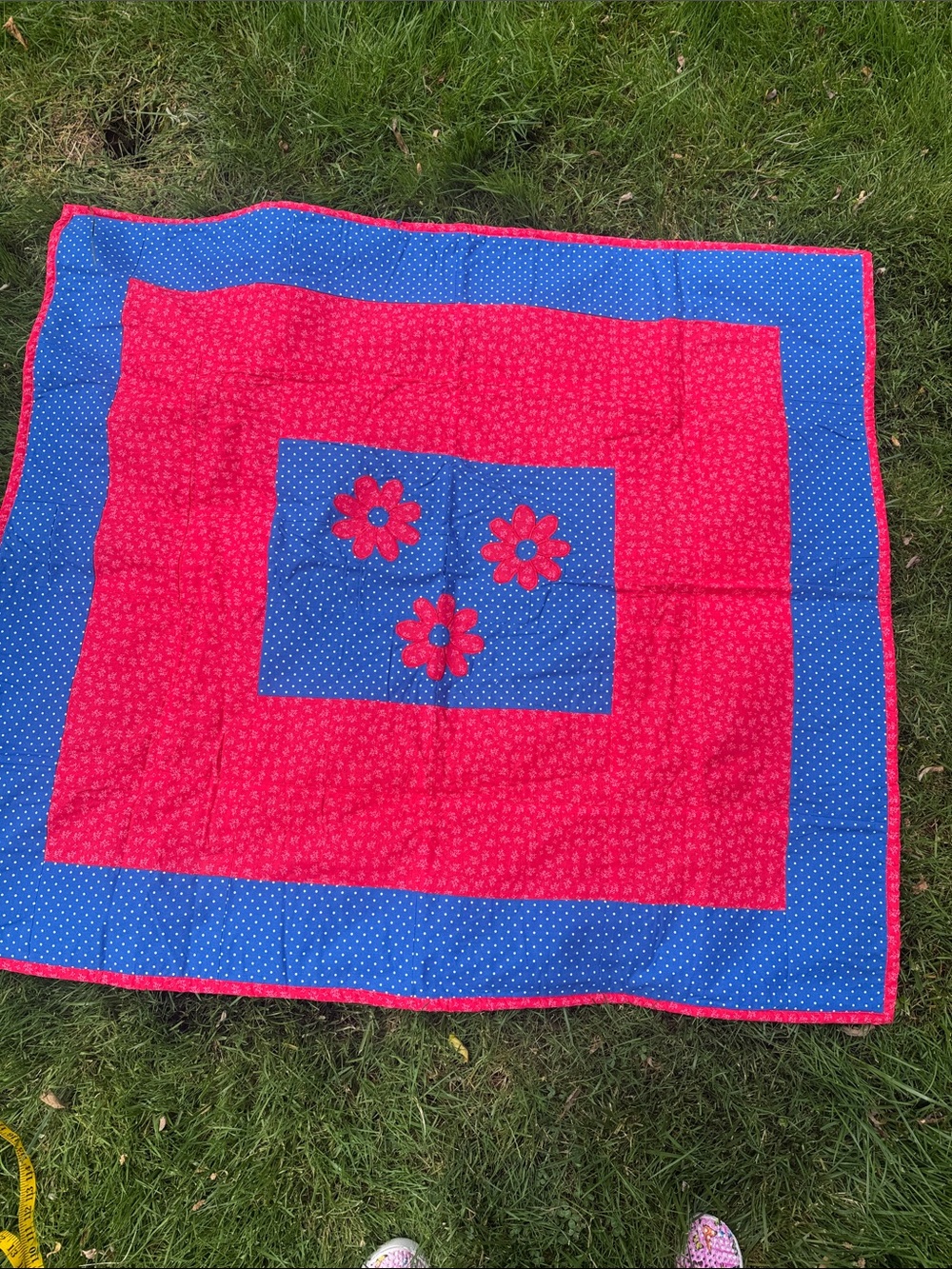 Patchwork Throw Blanket